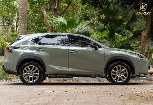 Dán Đổi Màu Xanh Lexus NX200t Phong Cách Thể Thao