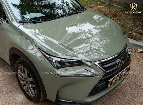 Dán Đổi Màu Xanh Lexus NX200t Phong Cách Thể Thao