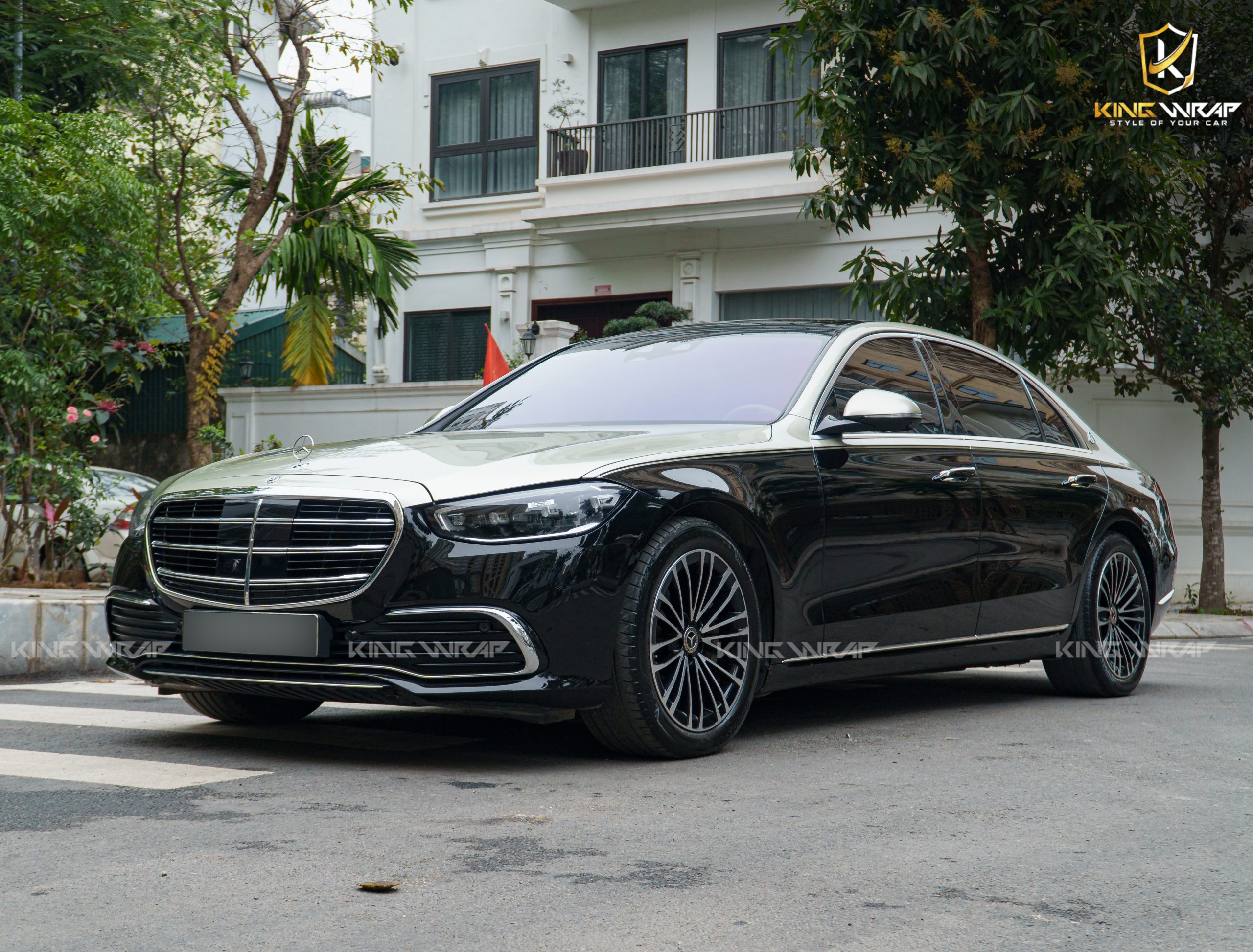 Dán Phong Cách Maybach - Mercedes S450