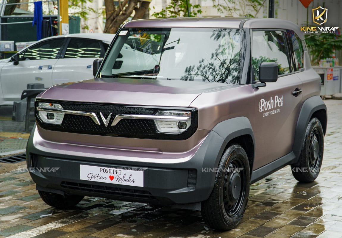 Dán decal đổi màu xe VinFast VF3: Xu hướng mới cho xe điện cá tính 4 vf3 dan doi mau 2 of 10 1