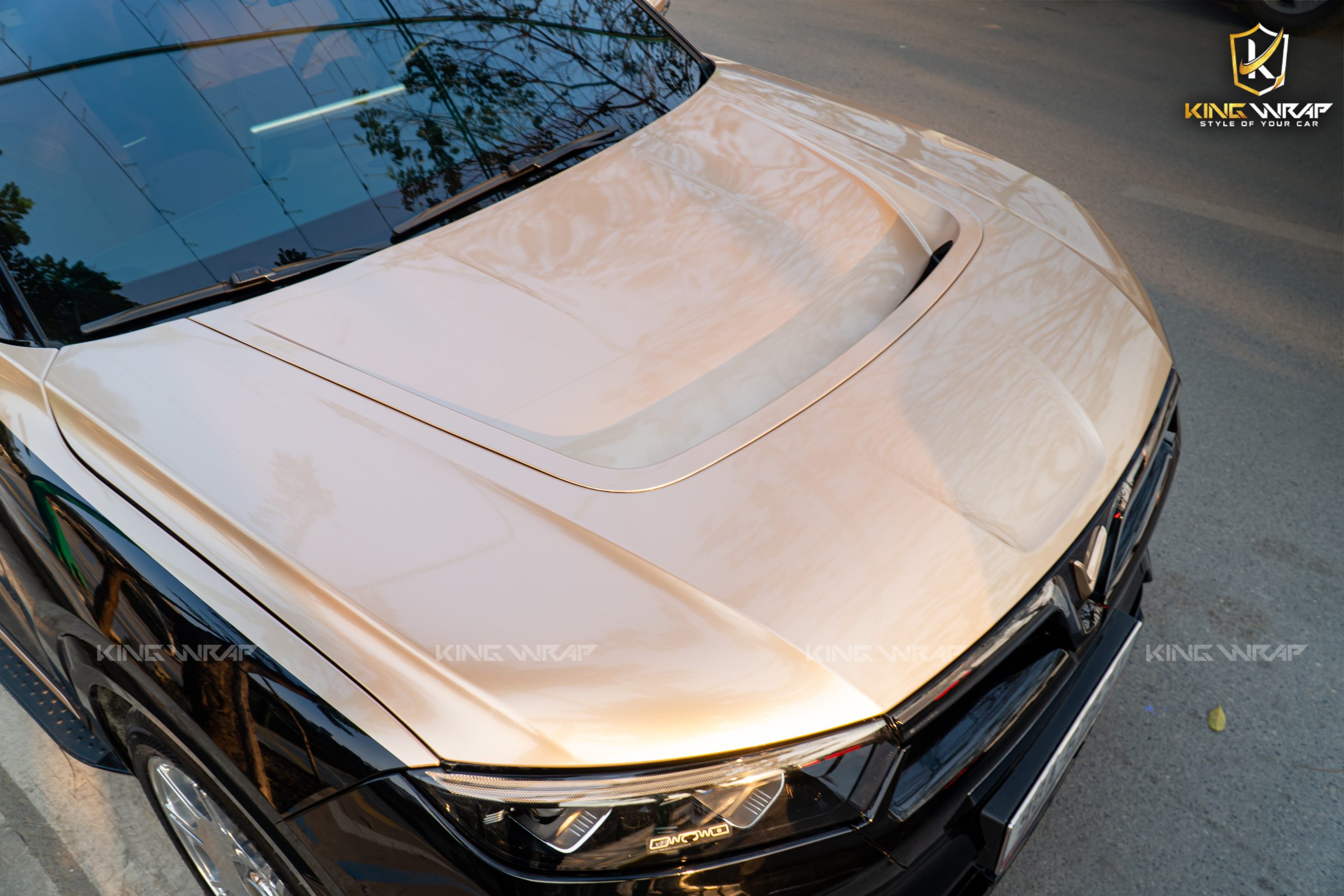 Dán phong cách Maybach Vinfast VF9 sang trọng, đẳng cấp