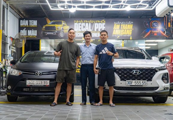 Dán phim cách nhiệt ô tô chính hãng tại KingWrap Hà Nội