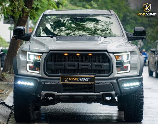 Dán đổi màu Ford Everest xám xi măng cá tính, mạnh mẽ Dán đổi màu Ford Everest xám xi măng cá tính, mạnh mẽ