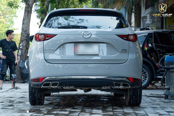 Dán đổi màu Mazda CX-5 xám xi măng cá tính