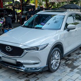Dán Đổi Màu Mazda CX-5 Xám Xi Măng Cá Tính