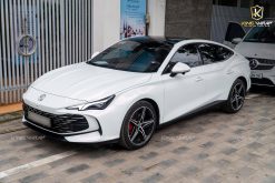 Dán Đổi Màu Trắng Ánh Hồng MG7 – Bứt Phá Phong Cách