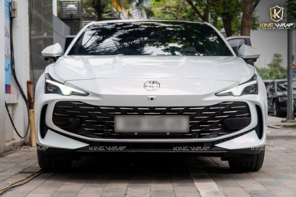 Dán Đổi Màu Trắng Ánh Hồng MG7 – Bứt Phá Phong Cách