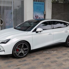 Dán Đổi Màu Trắng Ánh Hồng MG7 – Bứt Phá Phong Cách