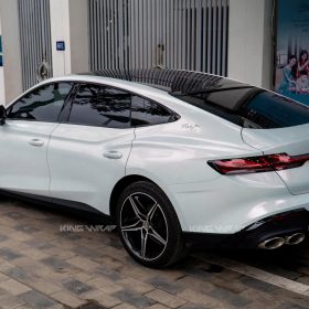 Dán Đổi Màu Trắng Ánh Hồng MG7 – Bứt Phá Phong Cách