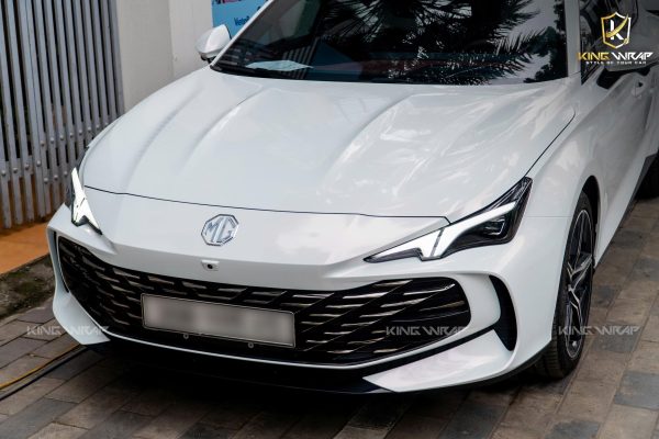 Dán Đổi Màu Trắng Ánh Hồng MG7 – Bứt Phá Phong Cách