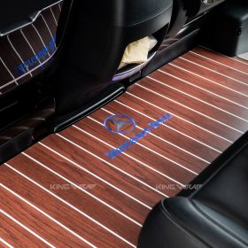 Độ Sàn Vân Gỗ Mercedes V250 Sang Trọng - Cao Cấp