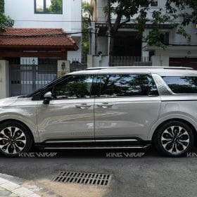 Dán đổi màu xám xi măng xe ô tô Kia Carnival: Cá tính, sang trọng vượt thời gian