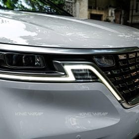 Dán đổi màu xám xi măng xe ô tô Kia Carnival: Cá tính, sang trọng vượt thời gian