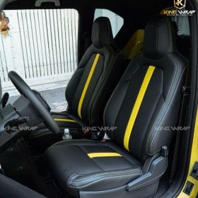 Bọc da ghế và trần da lộn xe Vinfast VF3 1 Bọc da ghế và trần da lộn xe Vinfast VF3