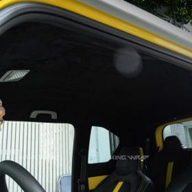 Bọc da ghế và trần da lộn xe Vinfast VF3 5 Bọc da ghế và trần da lộn xe Vinfast VF3
