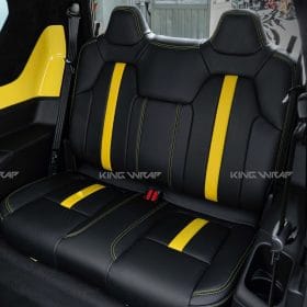 Bọc da ghế và trần da lộn xe Vinfast VF3 2 Bọc da ghế và trần da lộn xe Vinfast VF3