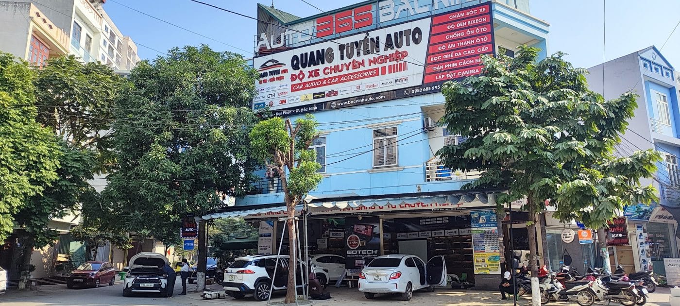 Địa chỉ dán phim cách nhiệt xe ô tô uy tín tại Bắc Ninh 2 Quang Tuyển Auto