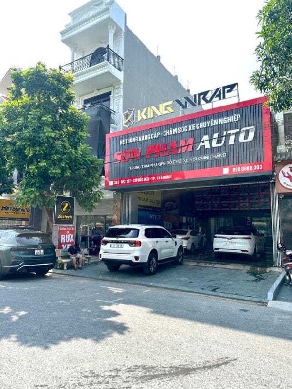 KingWrap Thái Bình – Đưa tiêu chuẩn chăm sóc ô tô hiện đại đến chủ xe địa phương