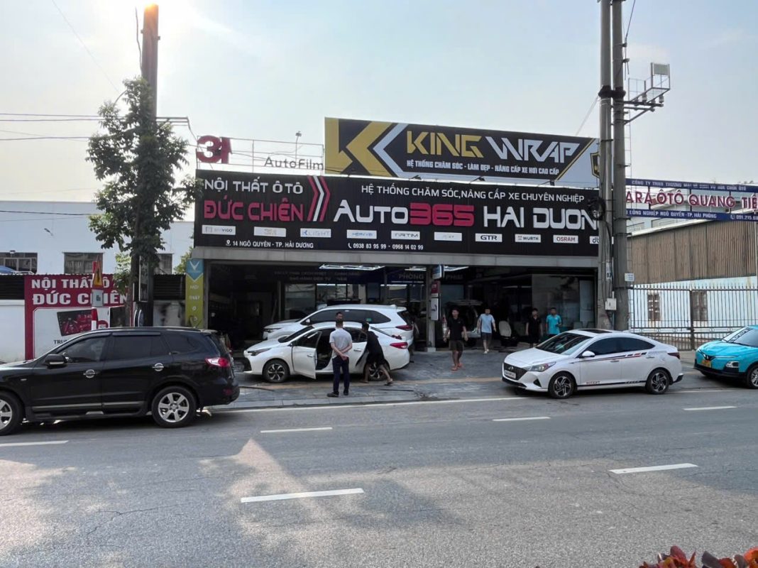 Kingwrap Hải Dương (Nội thất ô tô Đức Chiên) là một trong những địa chỉ uy tín hàng đầu tại Hải Dương
