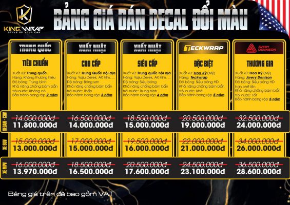 Có nên dán decal xe ô tô? Phân tích chi tiết để bạn dễ quyết định