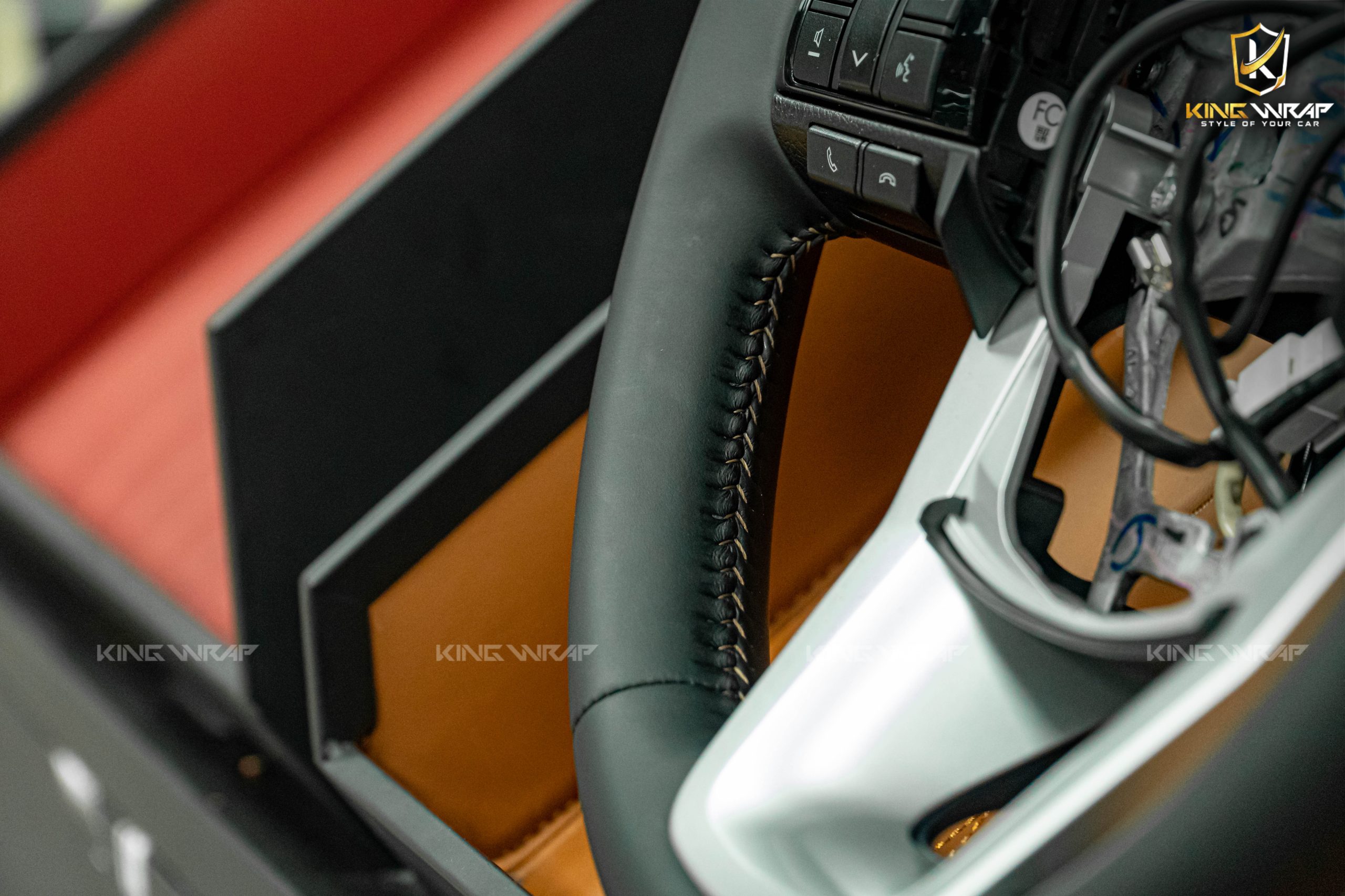 Bọc Da Vô Lăng Mazda 3 Chuyên Nghiệp – Đẹp, Êm Tay, Bền Bỉ Theo Thời Gian