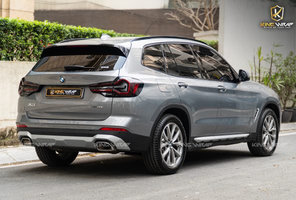 Dán PPF nội ngoại thất BMW X3 bảo vệ vẻ đẹp sang trọng