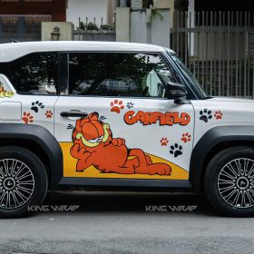 Dán tem xe VinFast VF3 tại KingWrap