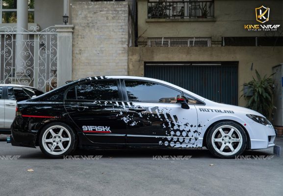 Dán tem cho Honda Civic tại KingWrap Dán tem cho Honda Civic tại KingWrap