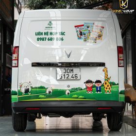 Xe VinFast EC Van Dán Tem Quảng Cáo Doanh Nghiệp - Phim Cách Nhiệt - Lót Thảm Sàn 360 7 Xe VinFast EC Van Dan Tem Quang Cao Doanh Nghiep Phim Cach Nhiet Lot Tham San 360 1