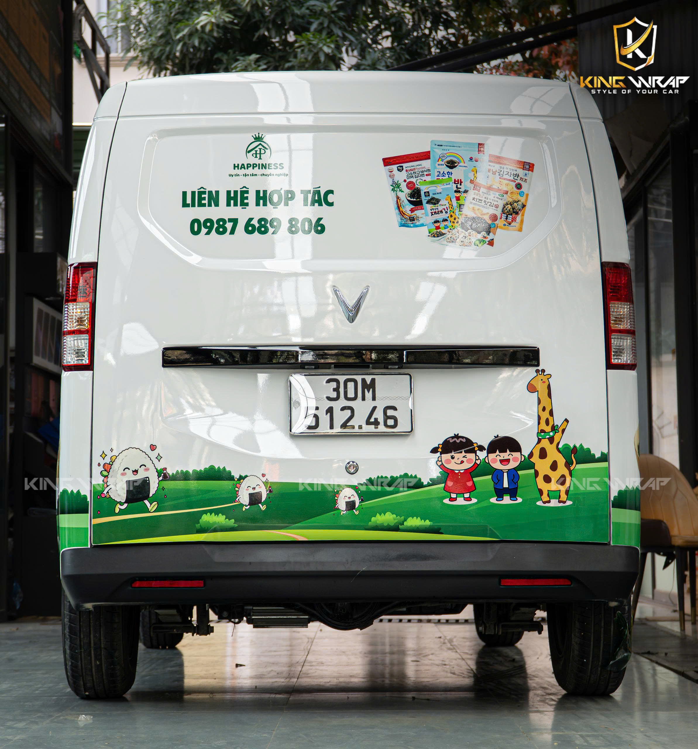 Xe VinFast EC Van Dán Tem Quảng Cáo Doanh Nghiệp - Phim Cách Nhiệt - Lót Thảm Sàn 360 Xe VinFast EC Van Dán Tem Quảng Cáo Doanh Nghiệp - Phim Cách Nhiệt - Lót Thảm Sàn 360