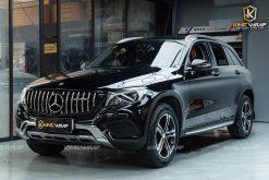 Bọc da ghế và vô lăng da Nappa Mercedes GLC300 