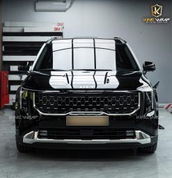 Độ ghế Limousine và sàn vân gỗ xe KIA Carnival 