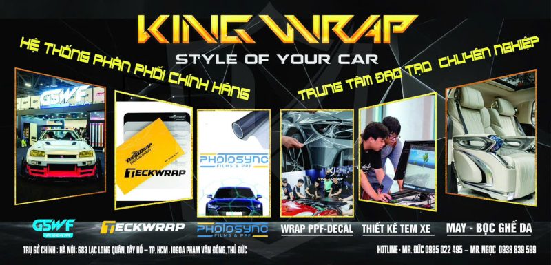 kingwrap nha phan phoi chinh hang TeckWrap tai Viet Nam