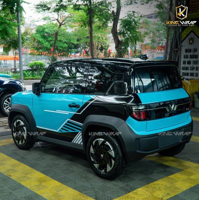 Dán tem xe VinFast VF3: Cá nhân hóa phong cách, nổi bật