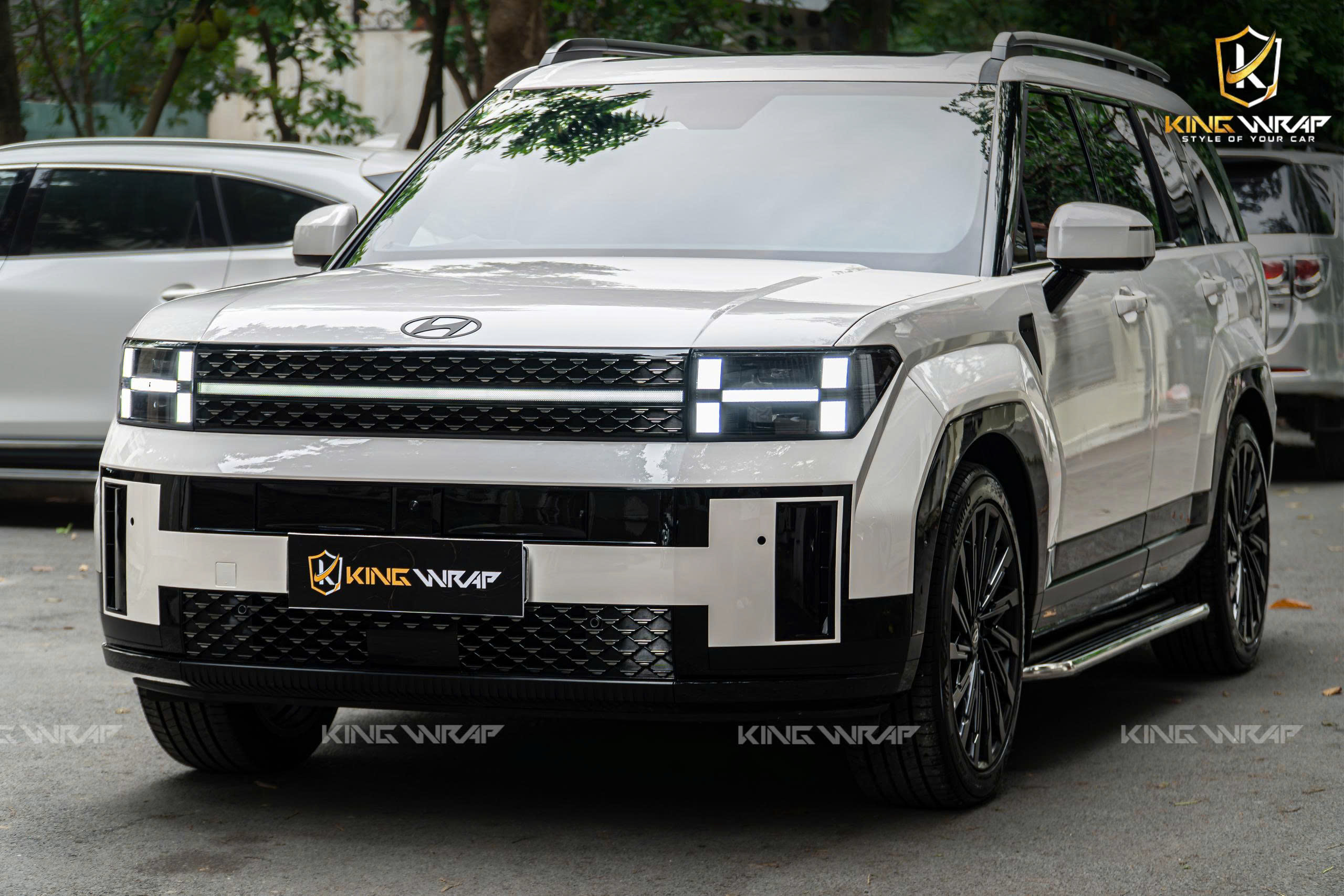 Dán PPF Teckwrap xe Santafe-1