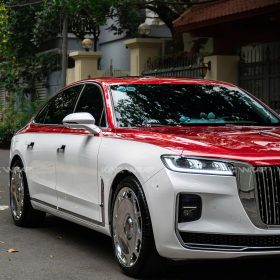 Hongqi H9 dan doi mau phong cach Maybach 6