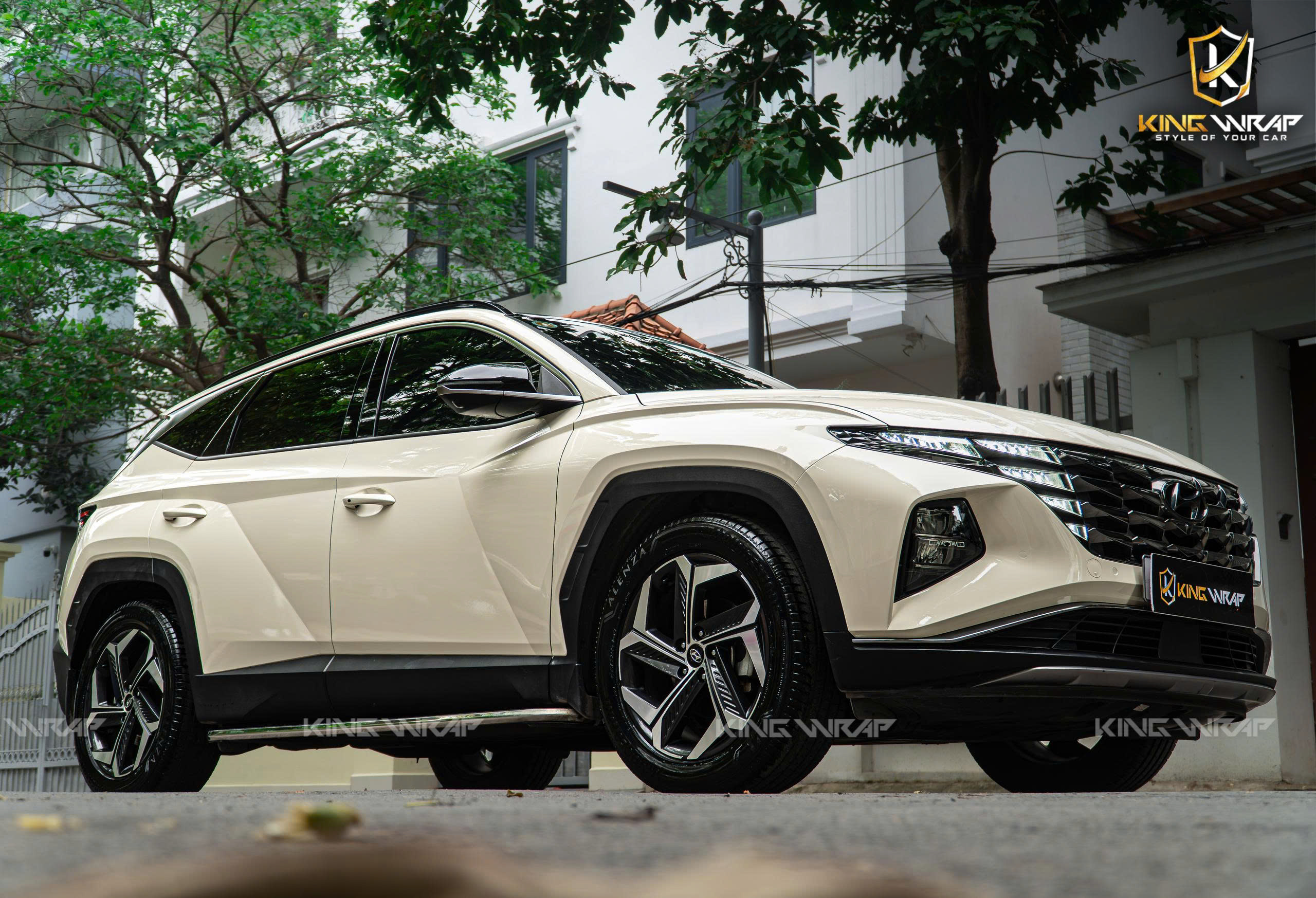 Hyundai Tucson dán đổi màu Teckwrap CG60HD-1