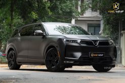 VinFast VF9 dán đổi màu đen CM01M Teckwrap - Nâng tầm đẳng cấp SUV điện cỡ lớn