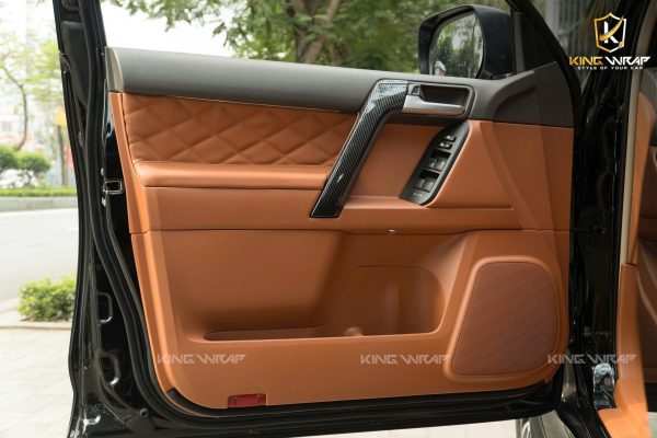 Bọc da Nappa đổi màu cho Land Cruiser Prado 2022 Bọc da Nappa đổi màu cho Land Cruiser Prado 2022