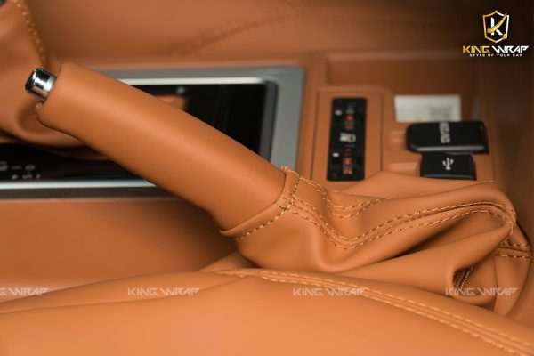 Bọc da Nappa đổi màu cho Land Cruiser Prado 2022 Bọc da Nappa đổi màu cho Land Cruiser Prado 2022