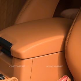 Bọc da Nappa đổi màu full nội thất cho Land Cruiser Prado 2022 5 Bọc da Nappa đổi màu cho Land Cruiser Prado 2022