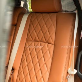 Bọc da Nappa đổi màu full nội thất cho Land Cruiser Prado 2022 7 Bọc da Nappa đổi màu cho Land Cruiser Prado 2022