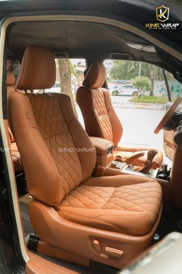 Bọc da Nappa đổi màu cho Land Cruiser Prado 2022 Bọc da Nappa đổi màu cho Land Cruiser Prado 2022