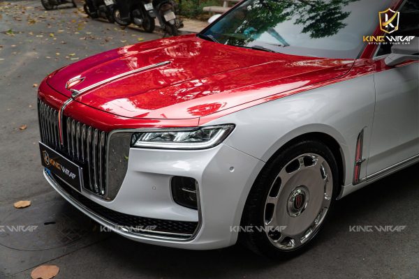 Dán đổi màu Hongqi H9 phong cách Maybach