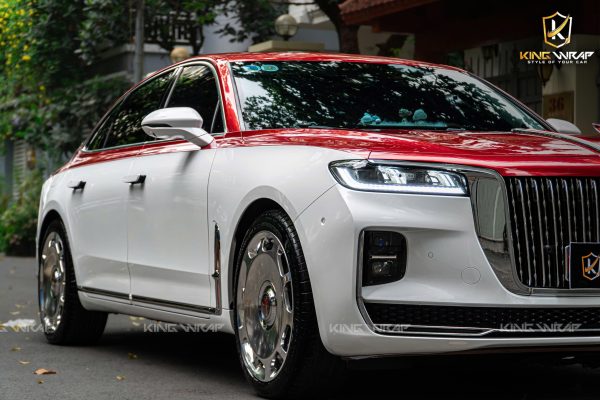 Dán đổi màu Hongqi H9 phong cách Maybach