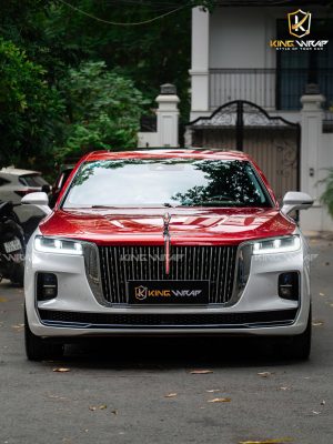 Dán đổi màu Hongqi H9 phong cách Maybach