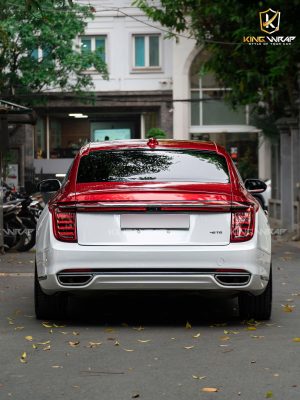 Dán đổi màu Hongqi H9 phong cách Maybach