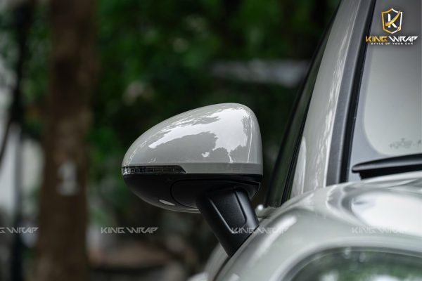 Dán đổi màu xám xi măng cho Porsche Macan S