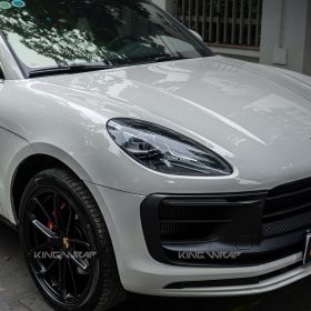 Dán đổi màu xám xi măng cho Porsche Macan S