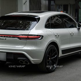 Dán đổi màu xám xi măng cho Porsche Macan S